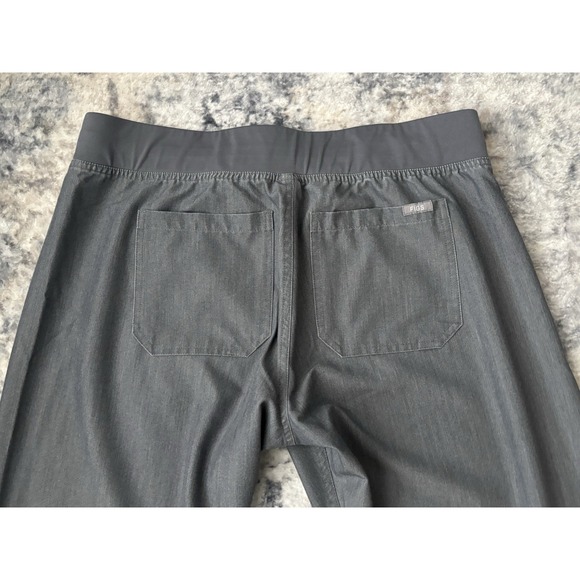 FIGS Technical Collection Scrub SET Womens Sz L Gray pant T21003 & M top FW1100 - Picture 11 of 16